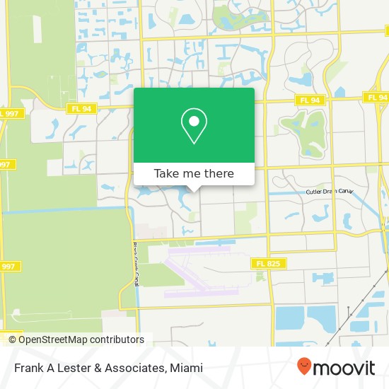 Frank A Lester & Associates map