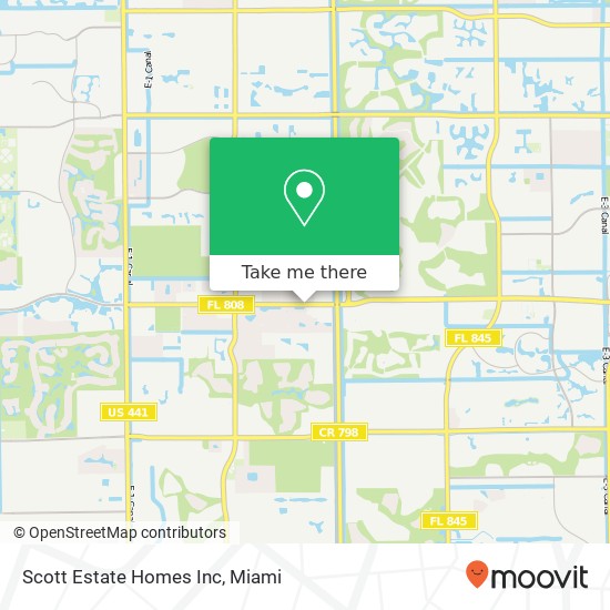 Scott Estate Homes Inc map