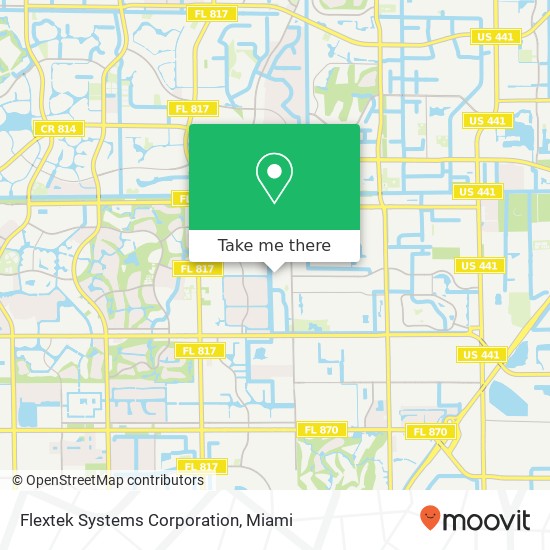 Mapa de Flextek Systems Corporation