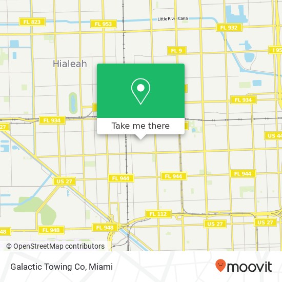 Mapa de Galactic Towing Co