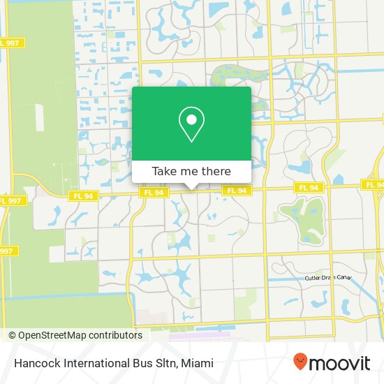 Mapa de Hancock International Bus Sltn
