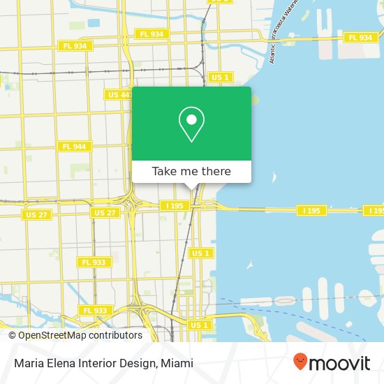 Maria Elena Interior Design map
