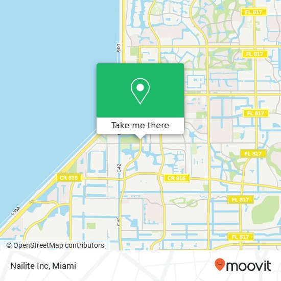 Nailite Inc map