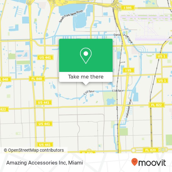 Mapa de Amazing Accessories Inc