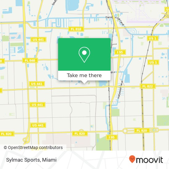 Sylmac Sports map