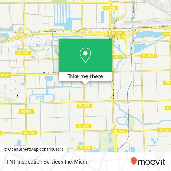 Mapa de TNT Inspection Services Inc