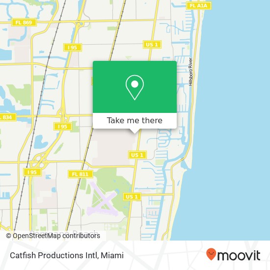 Catfish Productions Intl map