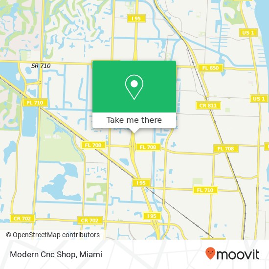 Mapa de Modern Cnc Shop