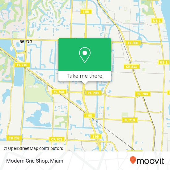 Modern Cnc Shop map