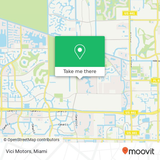 Vici Motors map