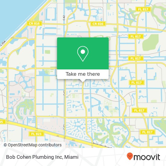 Mapa de Bob Cohen Plumbing Inc