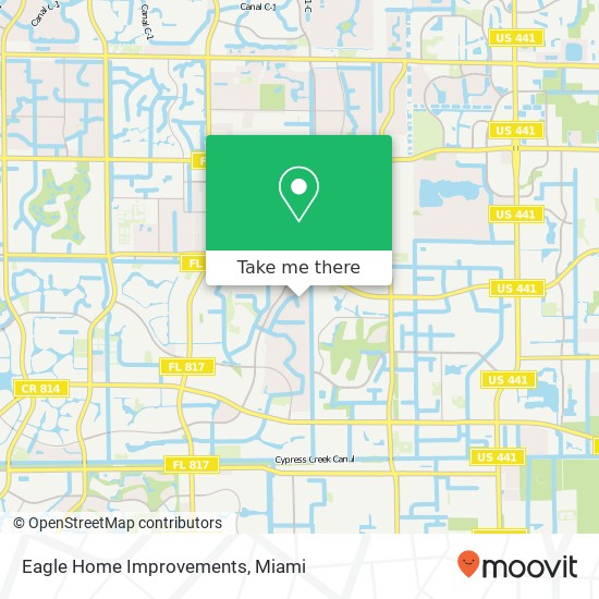 Eagle Home Improvements map
