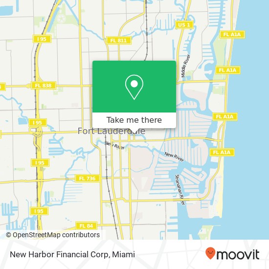 New Harbor Financial Corp map