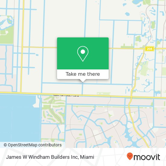 James W Windham Builders Inc map