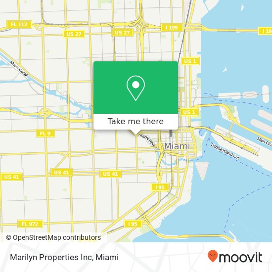 Mapa de Marilyn Properties Inc