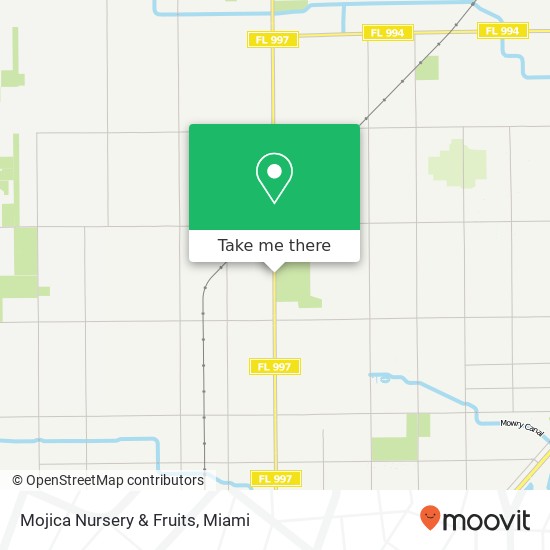 Mojica Nursery & Fruits map