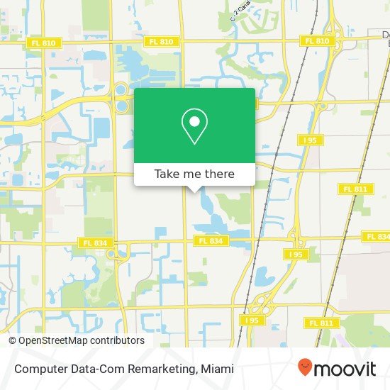 Computer Data-Com Remarketing map