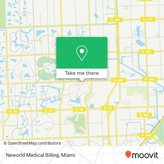 Mapa de Neworld Medical Billing