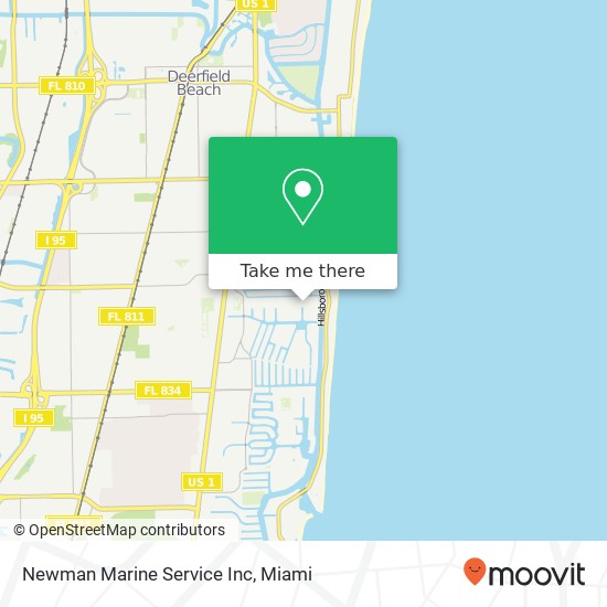 Mapa de Newman Marine Service Inc