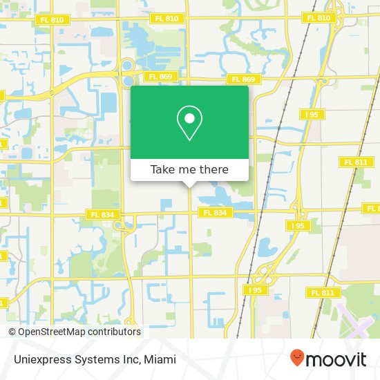 Uniexpress Systems Inc map