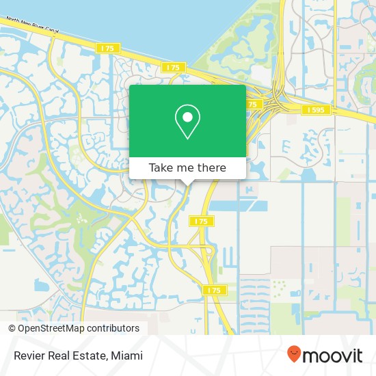 Revier Real Estate map