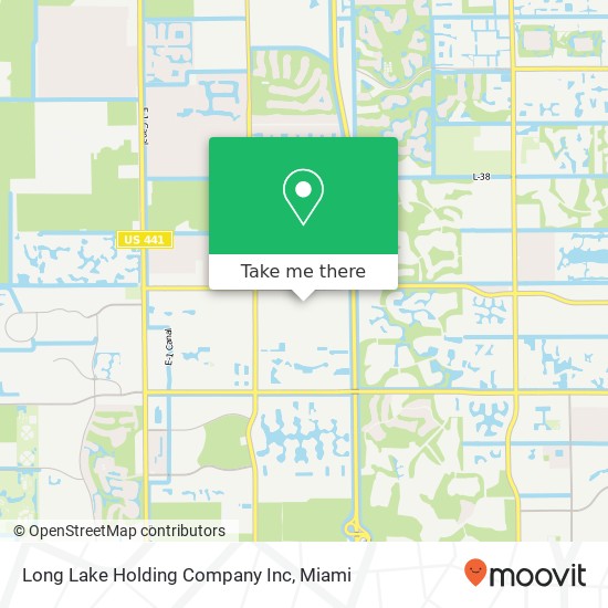 Long Lake Holding Company Inc map
