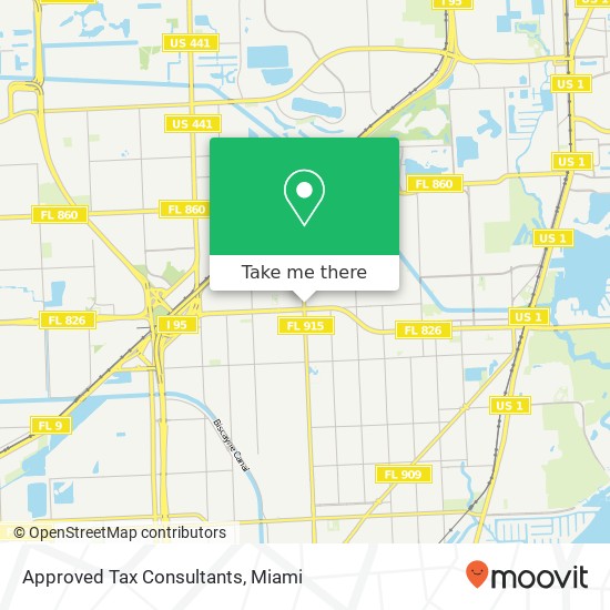 Mapa de Approved Tax Consultants