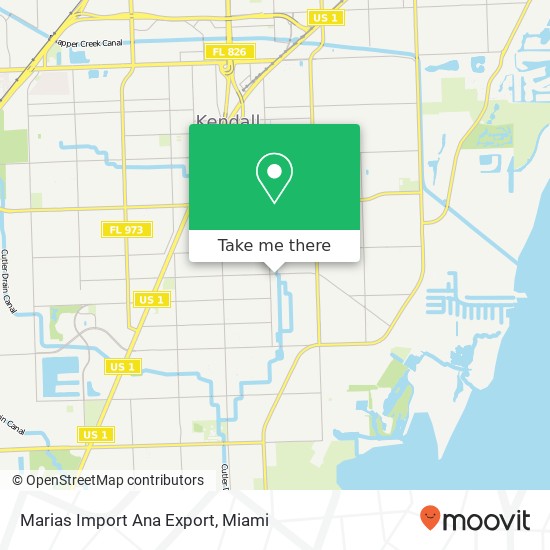 Mapa de Marias Import Ana Export