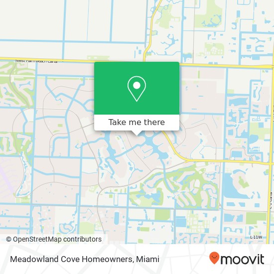 Meadowland Cove Homeowners map