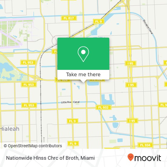 Nationwide Hlnss Chrc of Broth map