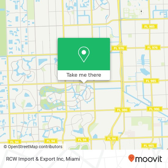 Mapa de RCW Import & Export Inc