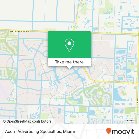 Acorn Advertising Specialties map