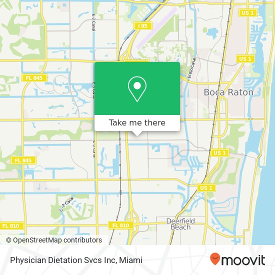 Physician Dietation Svcs Inc map