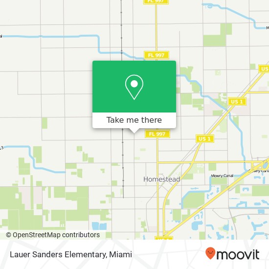 Lauer Sanders Elementary map