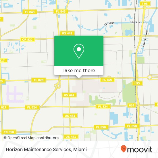 Mapa de Horizon Maintenance Services