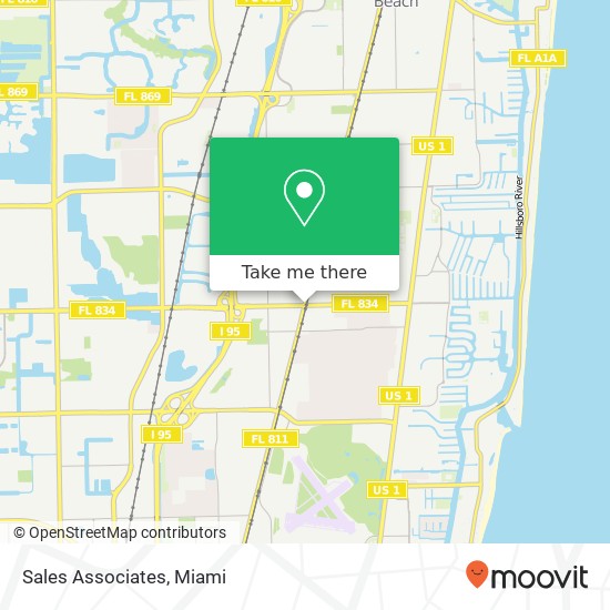 Sales Associates map