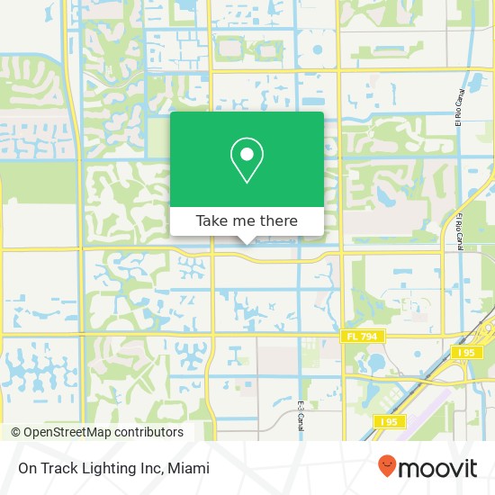 Mapa de On Track Lighting Inc