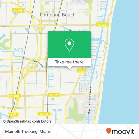 Mainolfi Trucking map