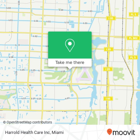 Mapa de Harrold Health Care Inc