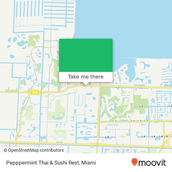 Pepppermint Thai & Sushi Rest map