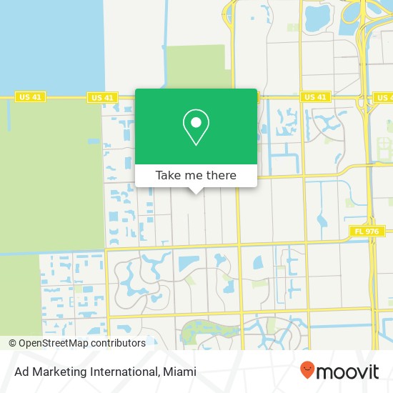 Mapa de Ad Marketing International