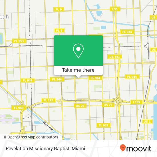 Mapa de Revelation Missionary Baptist