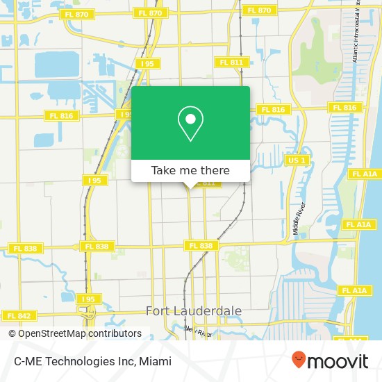 Mapa de C-ME Technologies Inc