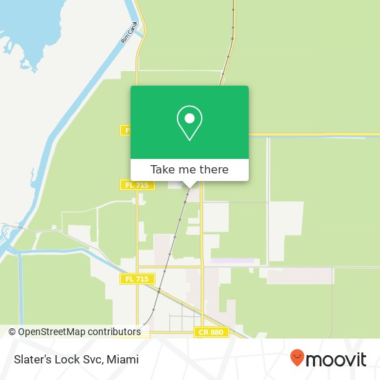 Slater's Lock Svc map