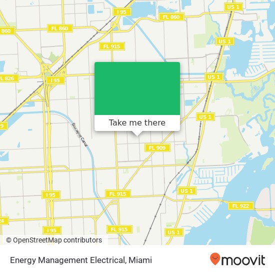 Energy Management Electrical map