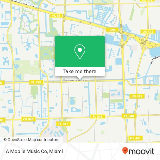 A Mobile Music Co map