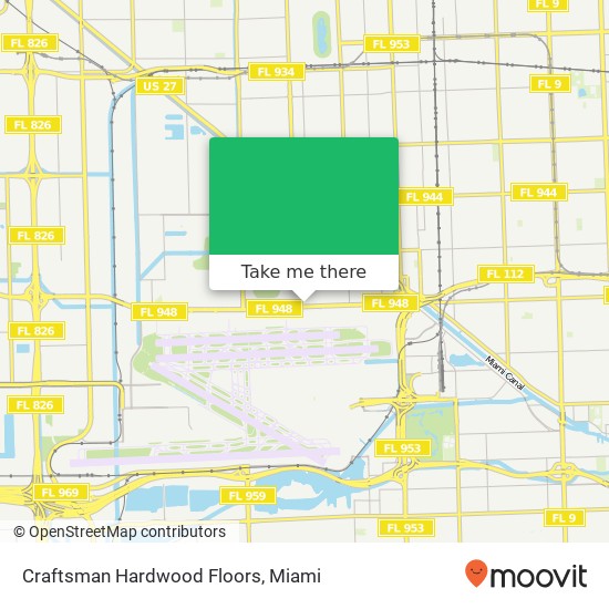 Mapa de Craftsman Hardwood Floors