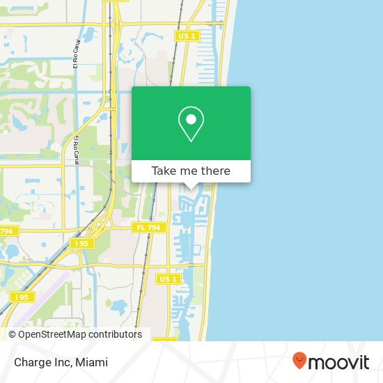 Charge Inc map