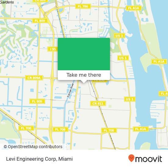 Levi Engineering Corp map