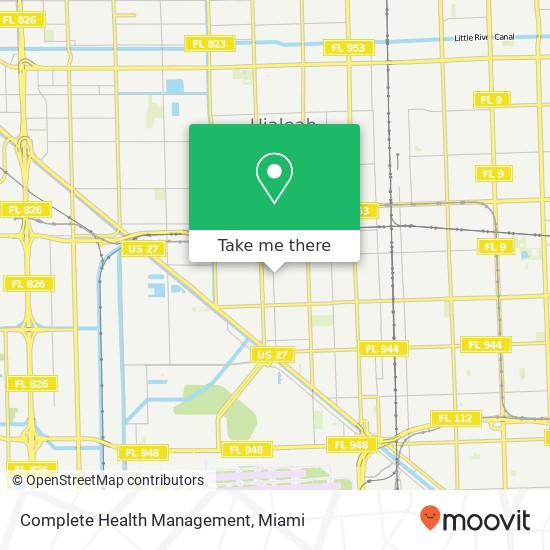 Mapa de Complete Health Management